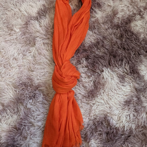 Orange scarf - Picture 2 of 3